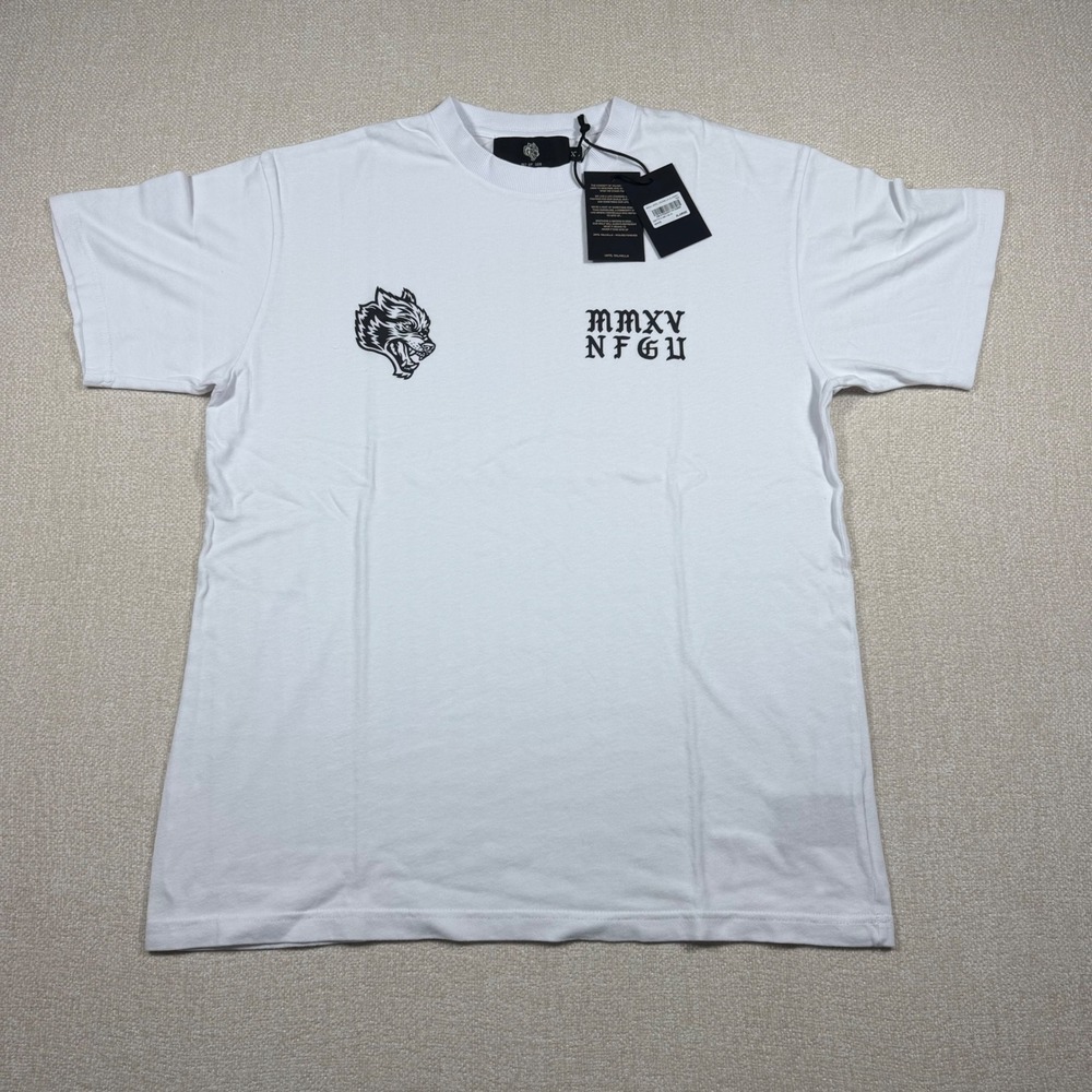 Darc Sport Until Valhalla Classic Tee White Wolf NFGU Mens XL